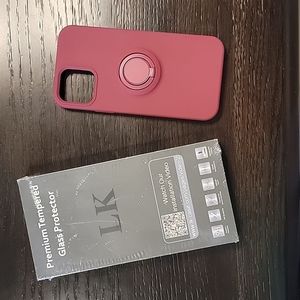 Iphone 12 Pro bundle, case and glass protector